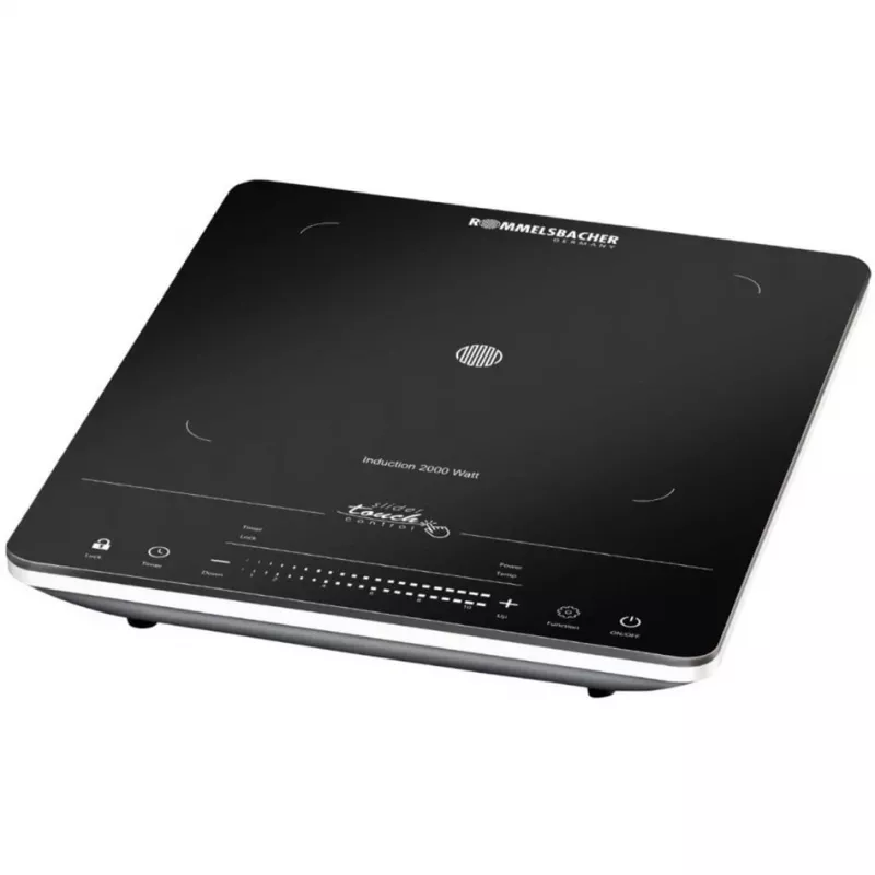 Placa vitrocerâmica Rommelsbacher CT2020/IN, 1 zona, controlo tátil