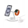 Belkin WIZ017vfWH Auscultadores Carregamento rápido sem fios Interior AC branco