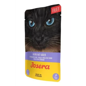 JOSERA Filet de frango com vitela - alimento húmido para gatos - 70 g