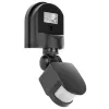 Sensor de movimento e crepuscular de parede Maclean MCE25 GR 180°, máx. 1200W, cinzento
