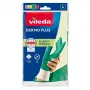Luvas Vileda Dermo Plus 'L' verdes algodão, nitrilo
