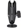 RAM Mounts RAM-B-103U-C braço longo de encaixe duplo tamanho B com esfera de 1 polegada e base redonda de 2,5 polegadas
