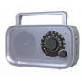 Rádio portátil Eltra HANIA cinzento FM/AM, design compacto, a pilhas