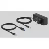 DeLOCK Hub USB externo 5 Gbit/s com 13 portas + interruptor, USB 3.2 Gen 1 (3.1 Gen 1) Type-B, USB 3.2 Gen 1 (3.1 Gen 1) Type-A, 5000 Mbit/s, Cinzento, Alumínio, 1 m