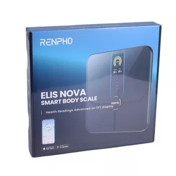 Renpho Balança Smart Body Analysis Elis Nova preta PEU-R-A031 PEURA031 (PEU-R-A031)