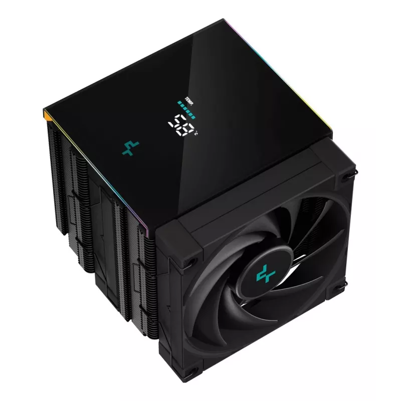 Arrefecedor de processador a ar DeepCool AK620 DIGITAL 12 cm preto 1 unid.