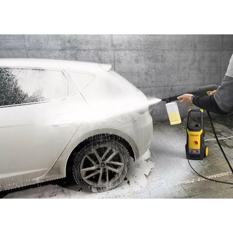 Lavadora de alta pressão STANLEY SXPW14PE com limpa-terraços (1400 W, 110 bar, 390 l/h) | Stanley 1400 W | 110 bar | 390 l/h