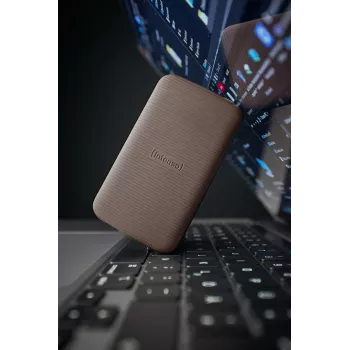 Disco SSD Intenso 1 TB Externo USB Type-C 3.2 Gen 2 Castanho
