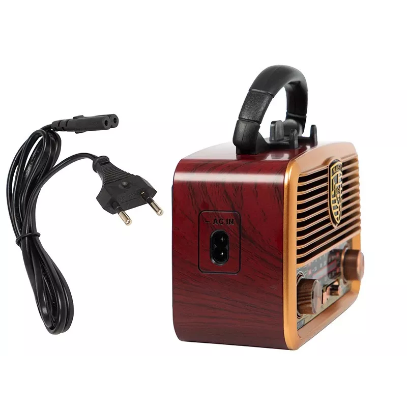 Rádio analógico BLOW RA10 AM/FM Solar 77-540 — recetor AM/FM com painel solar e bateria de reserva