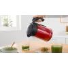 Chaleira elétrica Bosch TWK7L464 – capacidade de 1,7 L, 2400 W, vermelha, caixa em plástico