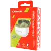 Auscultadores In-Ear CANYON TWS-5, Verde Bluetooth 5.3, controlo tátil, entrada de carregamento: USB-C
