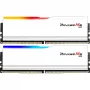 DIMM 32 GB DDR5-6000, memória RAM branca, F5-6000J2836G16GX2-RM5RW, Ripjaws M5 RGB, INTEL XMP