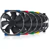 Ventoinha de caixa de computador Noctua NF-A15 HS-PWM chromax.preto.swap 150 mm, PWM, 300–1500 RPM, 140,2 m³/h, 24,6 dB