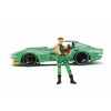 Carro Jada Toys Street Fighter 1969 Chevrolet 1:24 metal verde