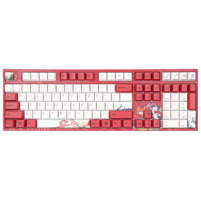 Teclado gaming Varmilo VEA108 Koi, MX-Brown, LED branco - layout US