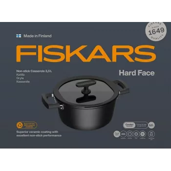 Panela 3,5 L antiaderente com tampa Hard Face