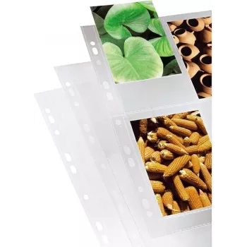 Hama capas fotográficas para álbuns de fichário A4, transparente, 10 x 15 cm caderno de relatório