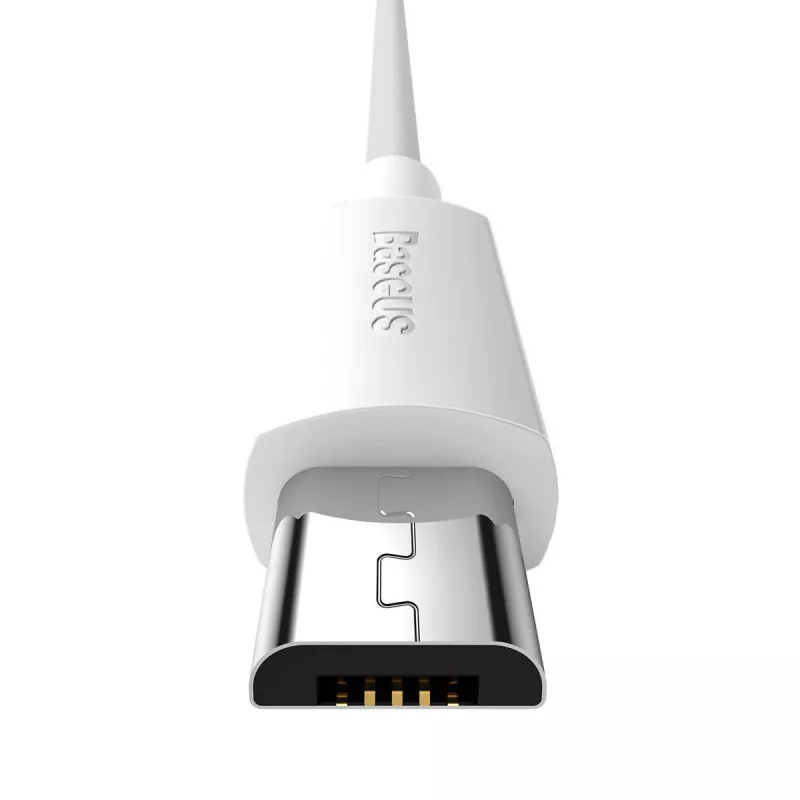 Cabo USB-A para Micro-USB-B Baseus TZCAMZJ-02 1,5 m branco