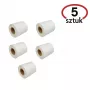 Etiquetas térmicas BESTPAK 60 x 40 mm, térmico direto, adesivo HotMelt, 1000 etiquetas por rolo, branco