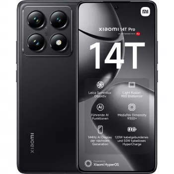 Xiaomi 14T Pro 16,9 cm (6,67) Dual SIM 5G 12 GB 512 GB 5000 mAh preto