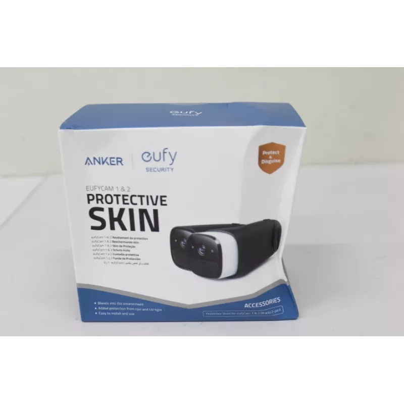 Conjunto de capas de silicone Anker Eufy 2 preto para EufyCam EufyCam 2