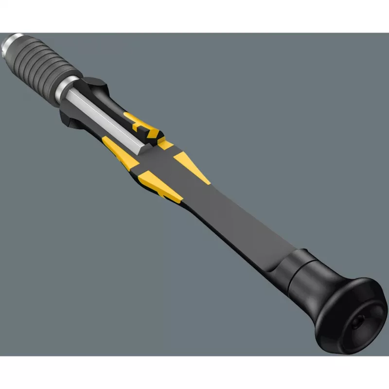Chave de fendas de ponta ESD Wera Kraftform compact Micro 21 ESD 1 5/32 (4 mm) HIOS, 5/32 (4 mm) meia-lua 44 mm (05135973001)