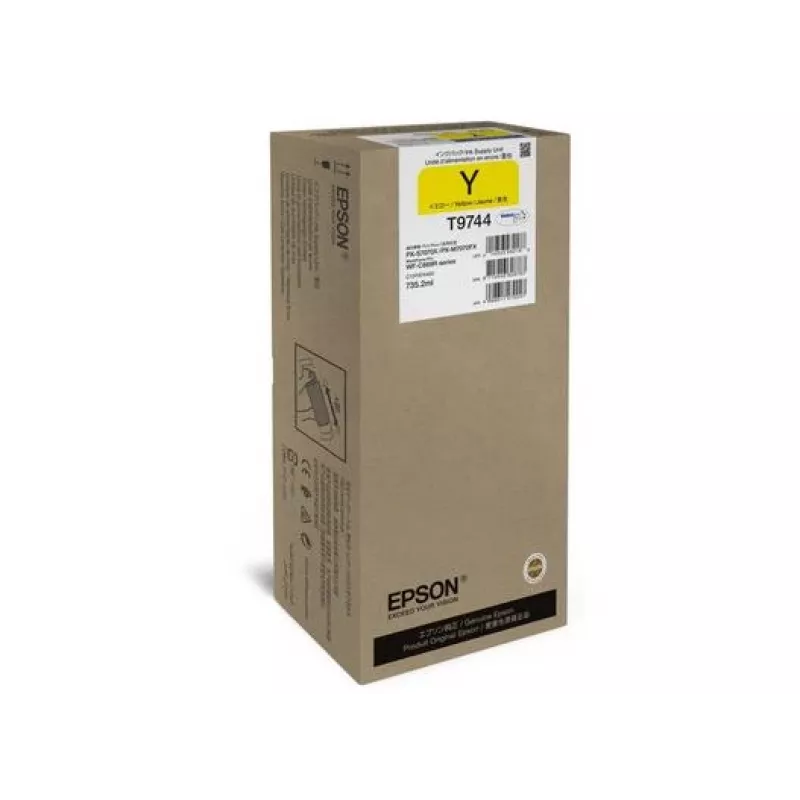 Epson WorkForce Pro WF-C869R unidade de fornecimento de tinta XXL amarela C13T97440N, 84.000 páginas