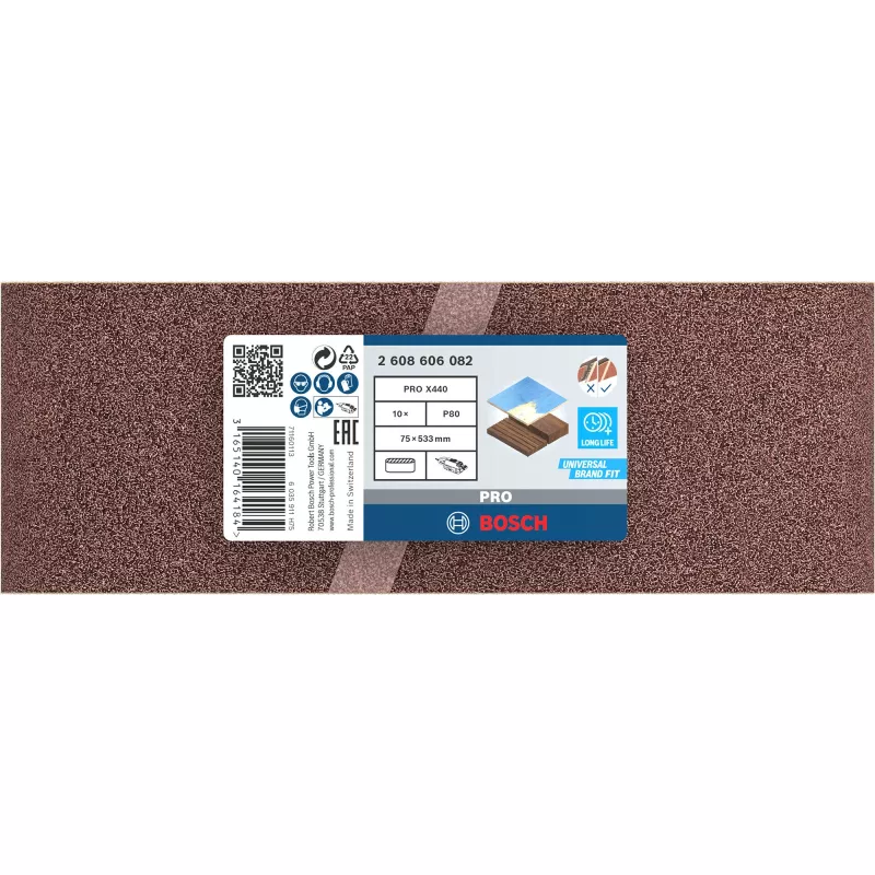 Bandas de lixa Bosch X440 Best for Wood and Paint