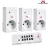Tomadas com comando MCE153 conjunto de 3 - programáveis + telecomando