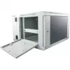 Armário rack ALLNET SMB6612 cinzento 33 kg, caixa para servidor/rede, armário compacto de chão