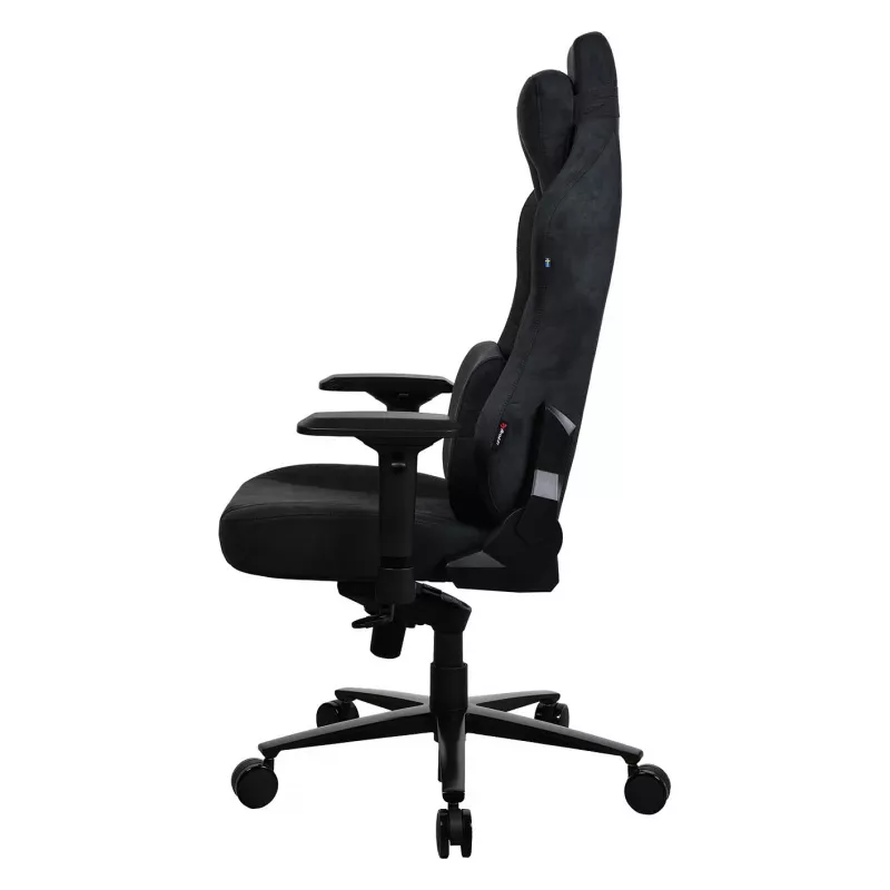 Cadeira gaming para PC Arozzi Vernazza Supersoft Pure preta, peso máximo do utilizador 145 kg
