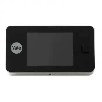 Óculo mágico digital Yale 45-0500-1432-00-6011 — LCD 8,13 cm, ângulo de visão 105°, ângulo 110°, preto, 2×AAA