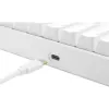 Deltaco GAM-100-W-DE. Teclado formato: 65%. Estilo do teclado: Reto. Interface do dispositivo: USB + Bluetooth, interruptor de tecla do teclado: interruptor mecânico,
