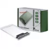 Caixa HDD Argus GD-25000, USB 3.0, transparente