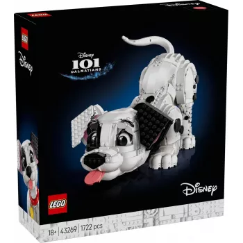 LEGO Disney 43269 101 Dálmatas cachorro colecionável conjunto de construção — 1722 peças, 220 mm de altura, para 18+