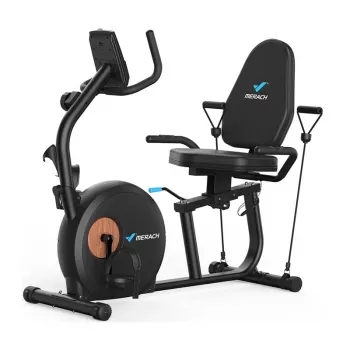 Ergómetro reclinado MERACH MR-S23B1-EU (preto)