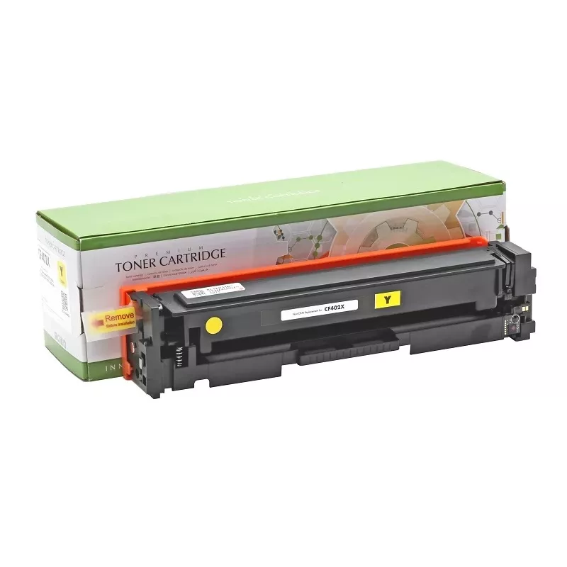 Compatível Static Control Hewlett-Packard CF402X / Canon CRG 045H amarelo, 2300 páginas