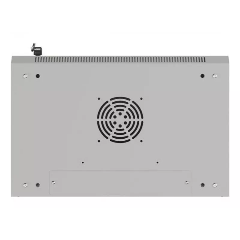 Armário de rack LANBERG WF03-5306-10S 19 polegadas 6U cinzento com porta de vidro