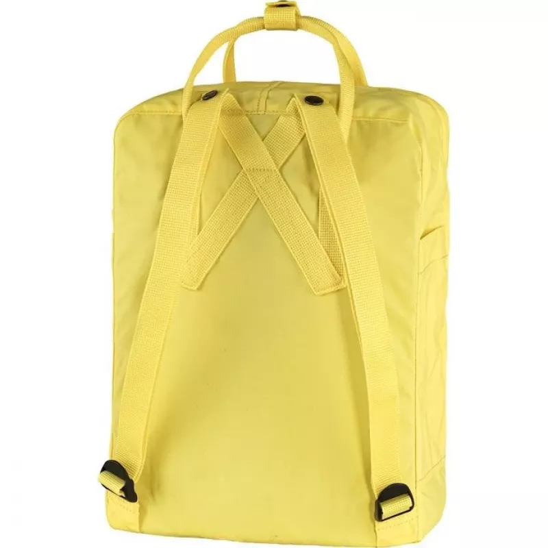 Mochila casual Fjällräven Kanken amarelo polipropileno vinylon