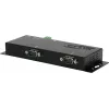 Servidor de dispositivos série Exsys EX-6122-2 — Ethernet para 2× RS-232/422/485, requer alimentação 12V/3A