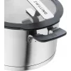 ZWILLING conjunto de panelas em aço inoxidável SIMPLIFY 5 peças – adequado para máquina de lavar louça e forno, tampa de vidro, adequado para placas cerâmicas