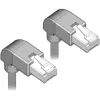 Cabo de rede DeLOCK 85877 Cat6a S/FTP 1m cinzento