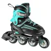 Patins 2IN1 Nils Extreme NH18190 PRETO/AZUL TAM. M (34-38) com patins de hóquei substituíveis