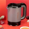 Jata JEHA1240 chaleira elétrica, 0,5 l, 900 W, preto/cinzento
