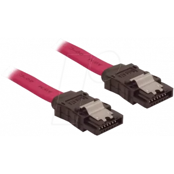 S-CONN 78241-0.7 cabo SATA, 70 cm, reto, trinco metálico