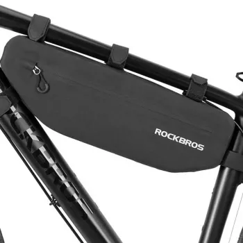 Rockbros AS-043 bolsa de bicicleta para quadro 3l preto