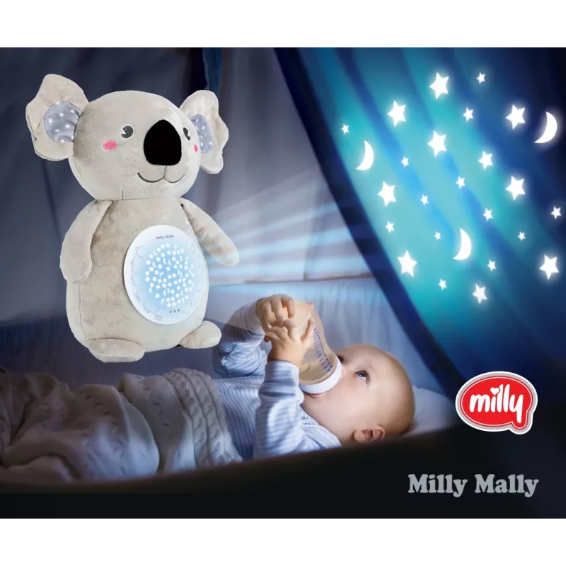 Brinquedo projetor de peluche milly mally Koala projetor peluche modelo 5661