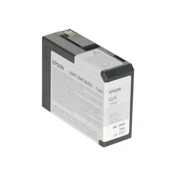 Epson Singlepack Light Light Black T580900, preto claro, tinta pigmentada, 80 ml, 1 unid.