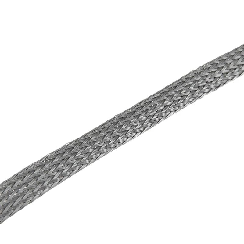 Tubo Techflex Flexo PET 9 mm - cinzento platina, 1 m