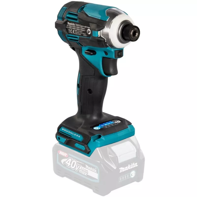 Chave de impacto com bateria TD001GZ XGT, 40 volts (azul/preto, sem bateria e carregador)